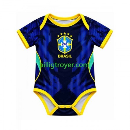 Billige Fotballdrakter Brasil Mini Bortedraktsett 2026 Kortermet